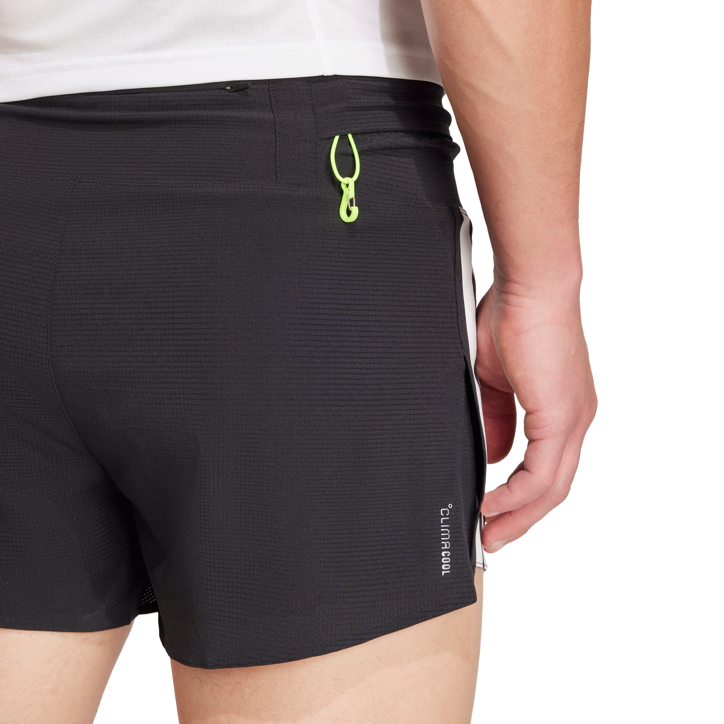 ADIDAS PERFORMANCE Slimfit Sportbroek 'Adizero' in Zwart