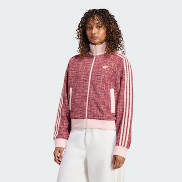 ADIDAS ORIGINALS Přechodná bunda 'Boucle Vintage' – červená: přední strana