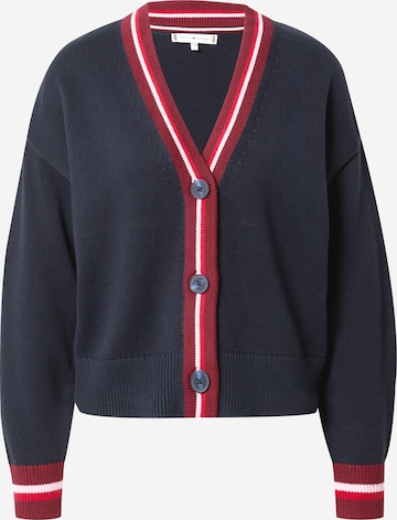 TOMMY HILFIGER Strickjacke in Blau: predná strana