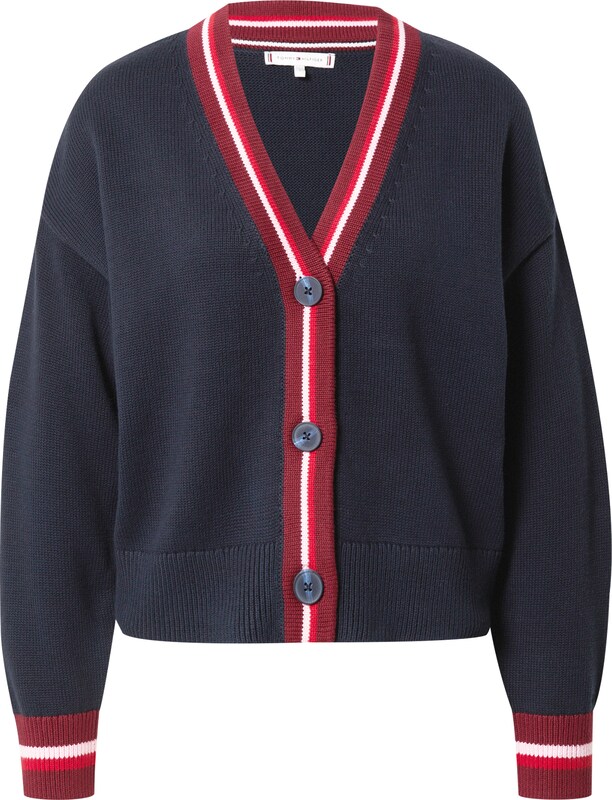 TOMMY HILFIGER Strickjacke in Marine TOMMY HILFIGER Strickjacke in Marine