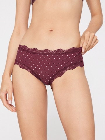 Tezenis Thong in Purple: front