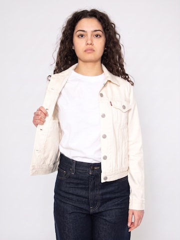 LEVI'S ® Übergangsjacke 'TRUCKER JACKET WHITE'‌‌‌‌‌‌‌ in Weiß