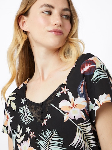 ROXY Bluse 'Paradise Stories' i sort