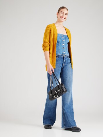 ABOUT YOU Knit cardigan 'Saphira' in Yellow