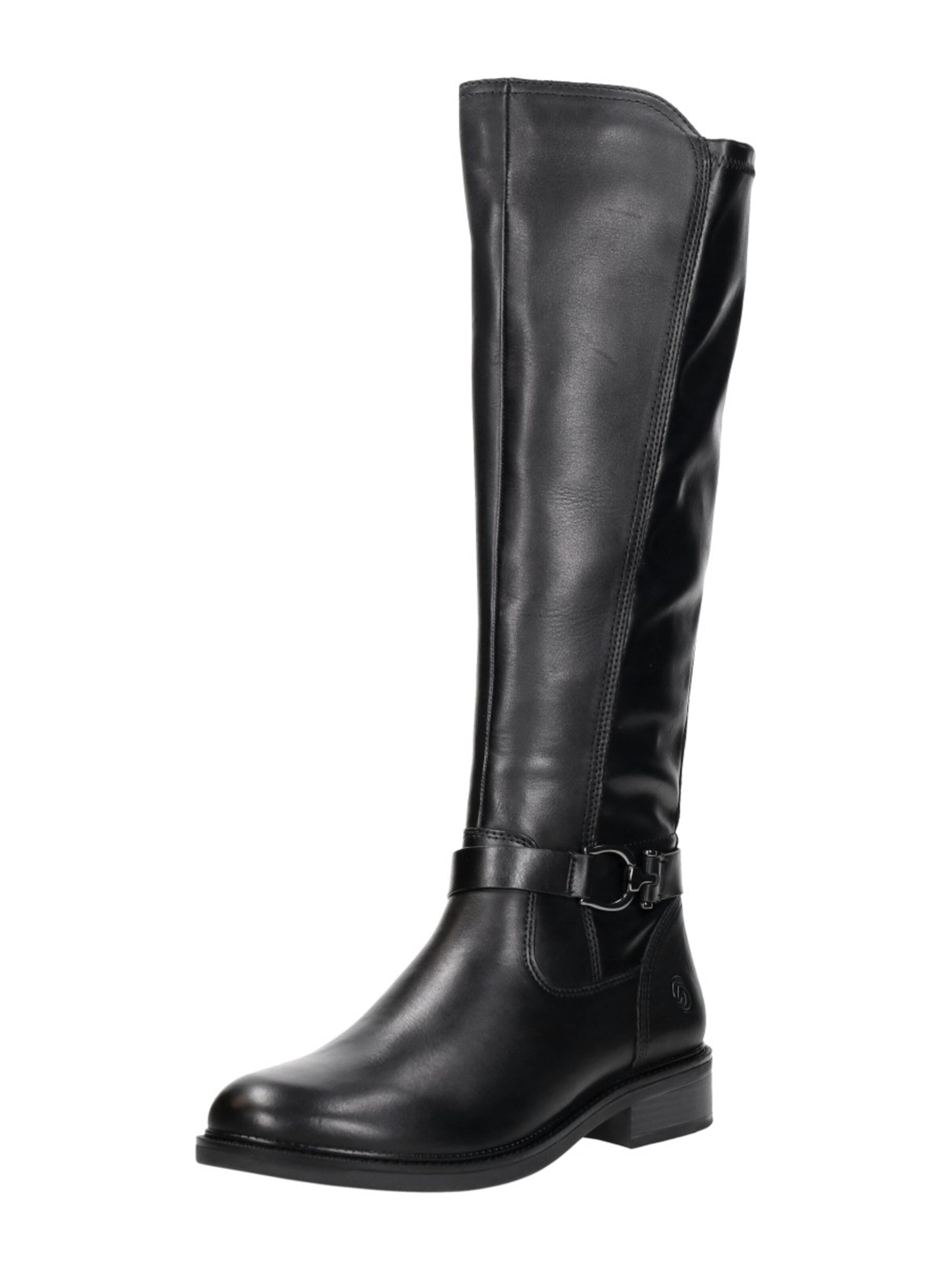 REMONTE Boots 'Lange Laarzen' in Zwart: voorkant