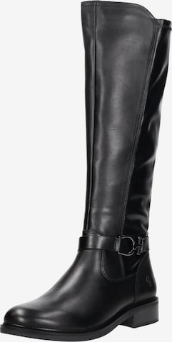 Boots 'Lange Laarzen' REMONTE en noir : devant