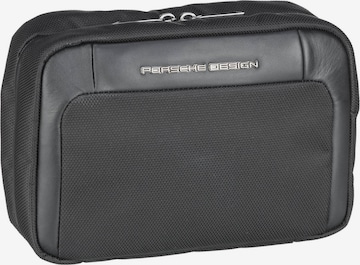 Porsche Design Toiletry Bag in Black: front