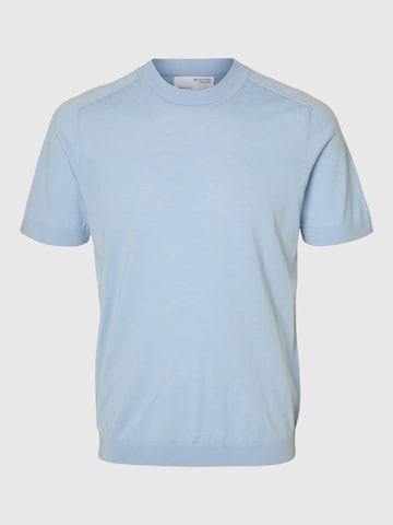 T-Shirt SELECTED HOMME en bleu