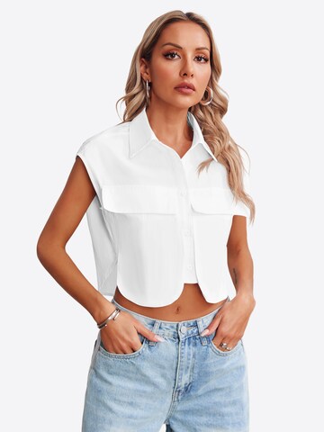 Imily Bela Блуза в бяло: отпред