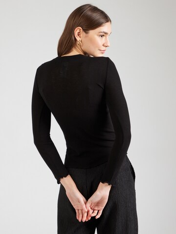 rosemunde - Camiseta 'Burlington' en negro