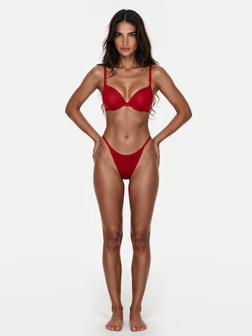 GOD SAVE QUEENS Thong 'Second Skin G-String' in Red