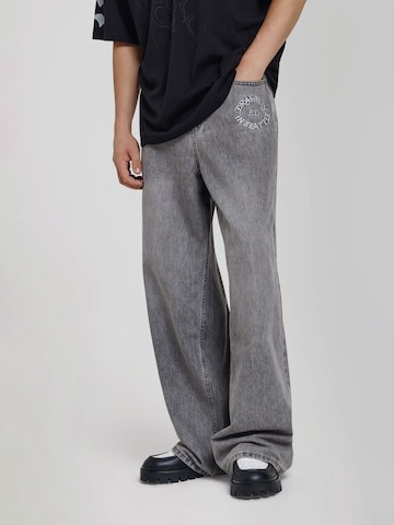 Ed Hardy Loosefit Jeans i grå: forside