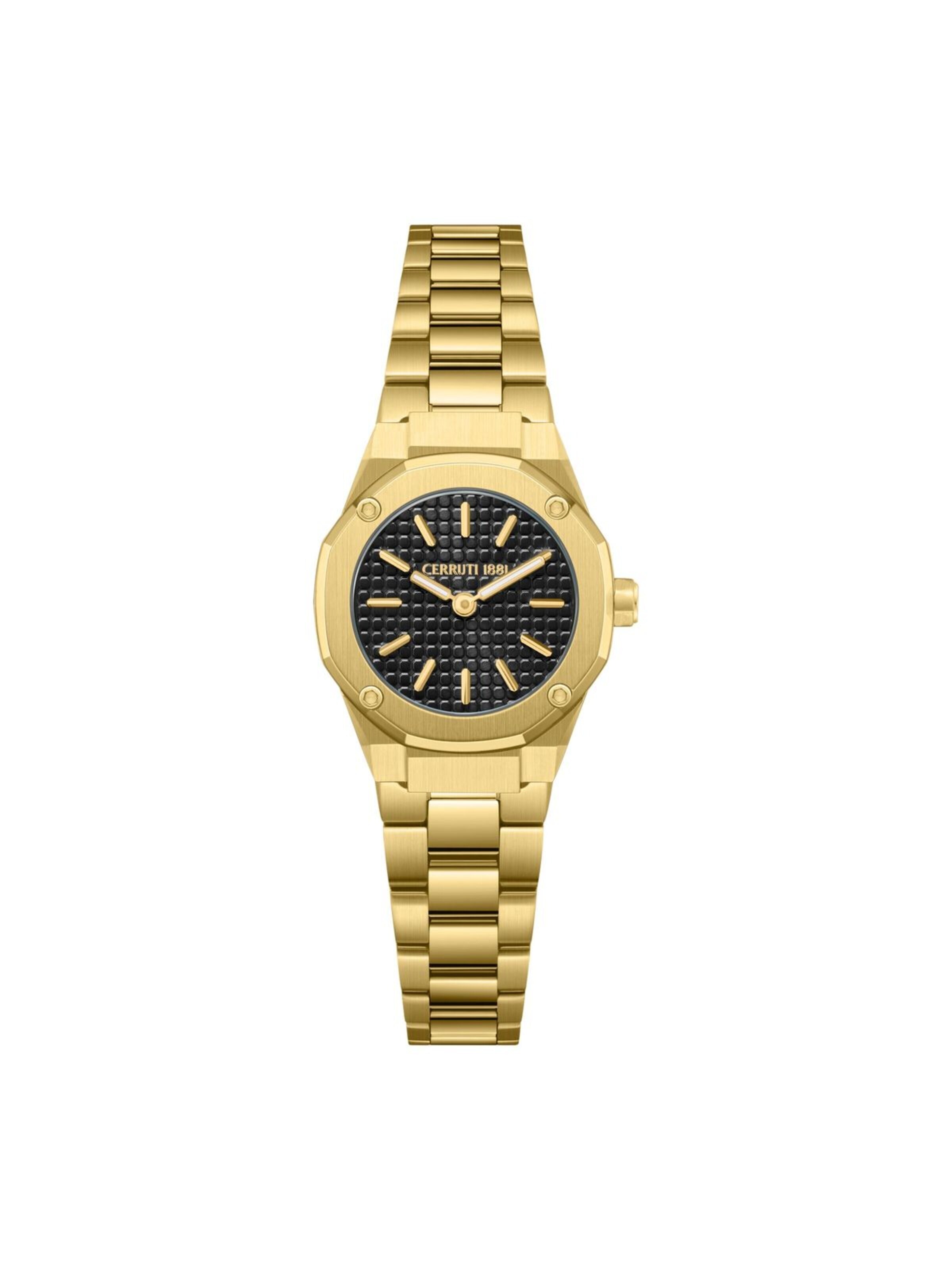 CERRUTI 1881 Analog watch 'Watch Razzuolo Small' in Gold: front