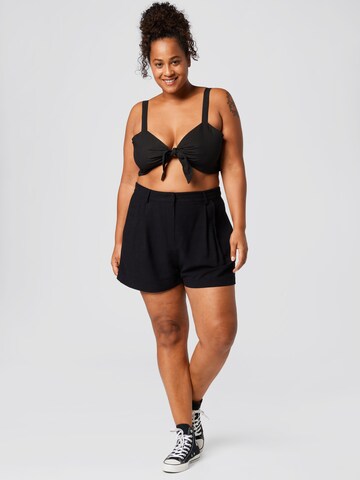 A LOT LESS Top 'Naomi' in Black