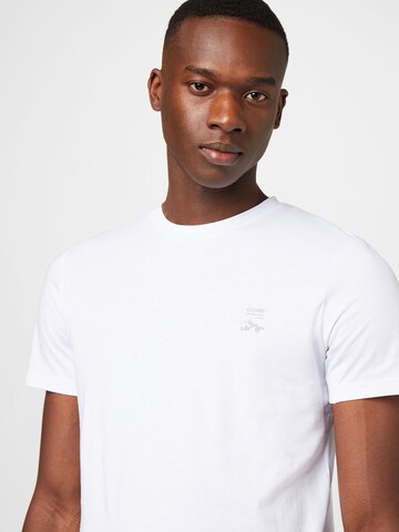 JACK & JONES Shirt 'MAPPING' in Wit