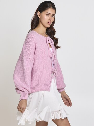 Lilavie Strickjacke ' Miaa ' in Pink