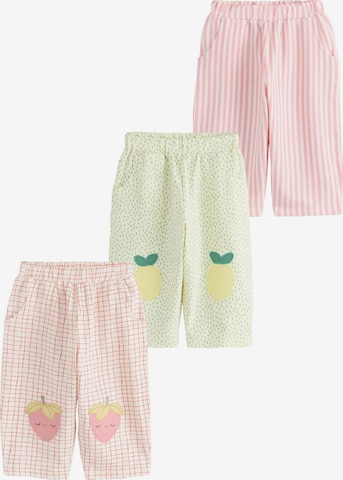 Barrel Pantalon Next en jaune : devant