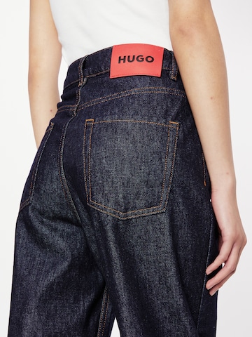 HUGO Red Regular Jeans 'Gisanna' in Blau