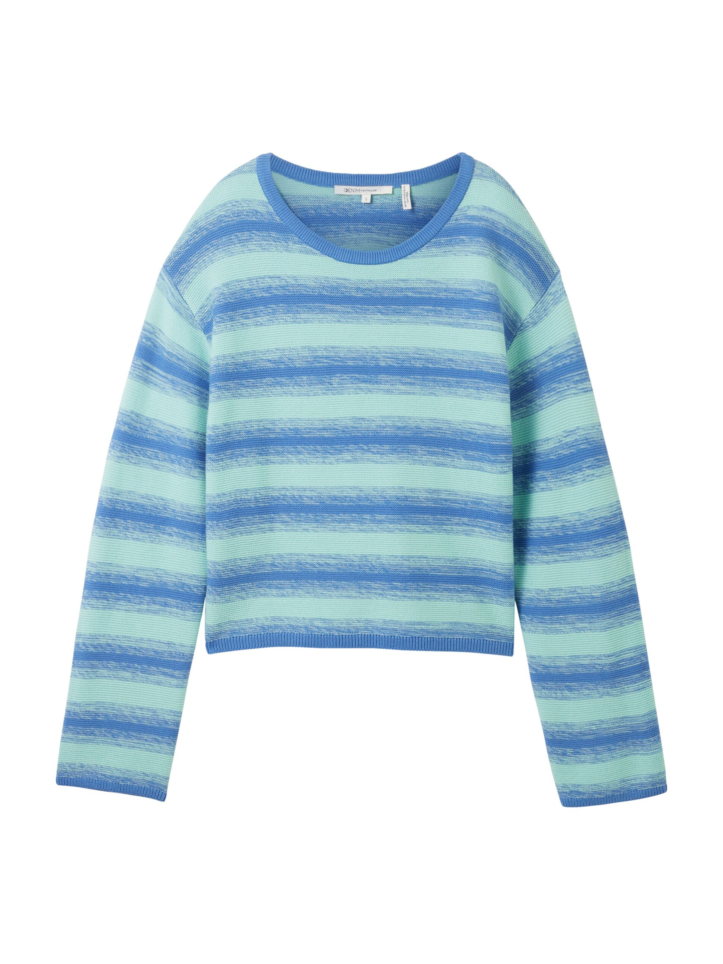 TOM TAILOR DENIM Pullover in Blau: Vorderseite