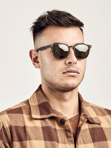 Lunettes de soleil SINNER en marron : devant