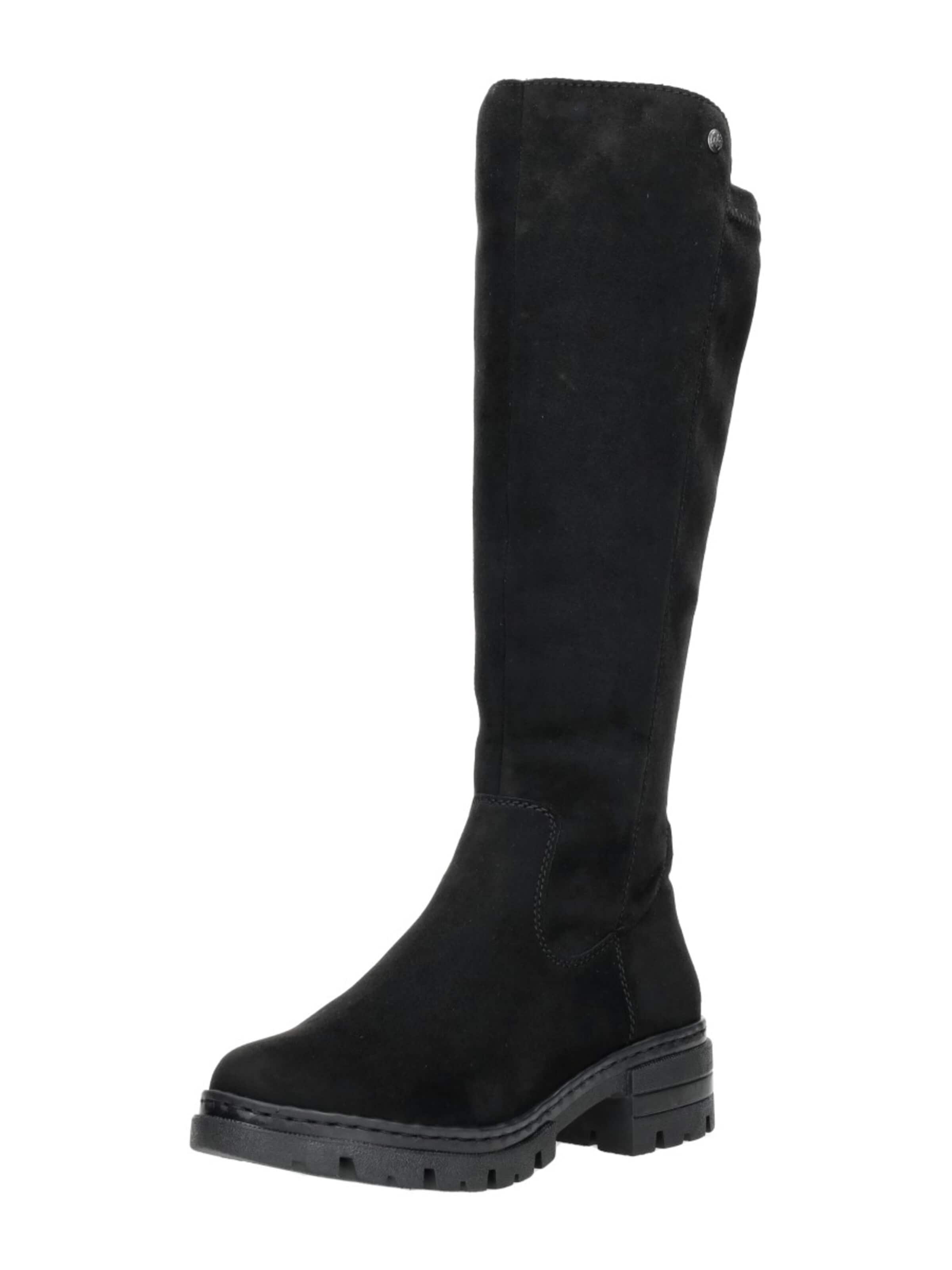 Rieker Boots 'Lange Laarzen' in Black