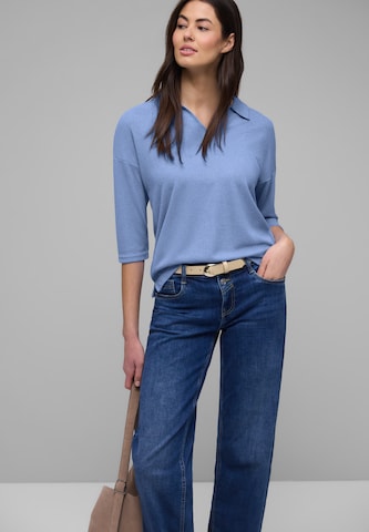 STREET ONE Shirt in Blue: front