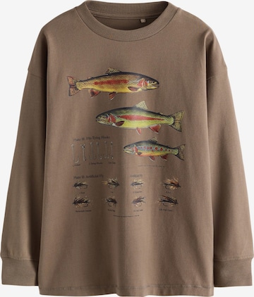 Next - Camisola em castanho: frente