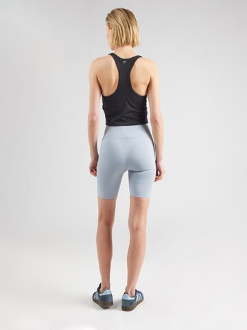 UNDER ARMOUR Skinny Spodnie sportowe w kolorze niebieski