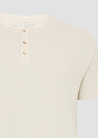 s.Oliver Shirt in Beige