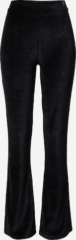 VIERVIER Flared Trousers 'Luna' in Black: front