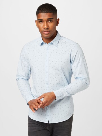 ESPRIT Slim Fit Hemd in Blau: predná strana