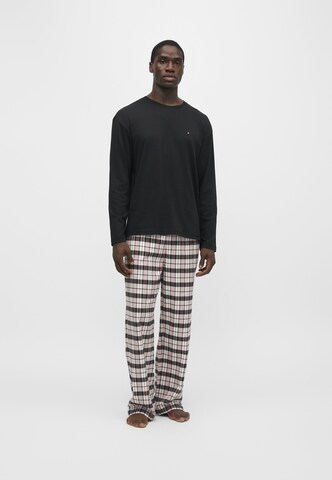 Tommy Hilfiger Underwear Hosszú pizsama - fekete