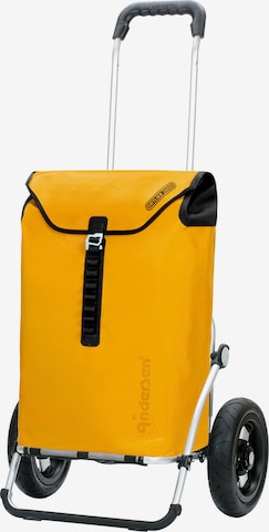 Trolley 'Ortlieb' di Andersen Shopper in giallo: frontale