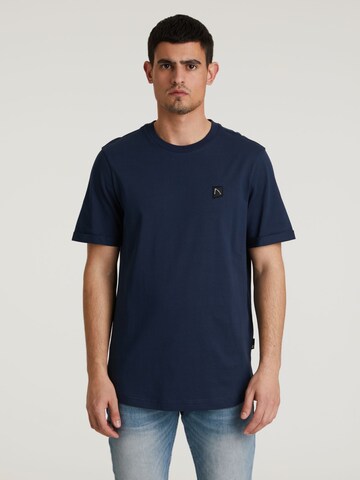 CHASIN' Shirt 'Bro' in Blue: front