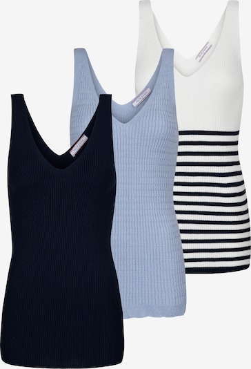 Palaidinė be rankovių iš Felix Hardy, spalva – tamsiai mėlyna / šviesiai mėlyna / balta, Prekių apžvalga