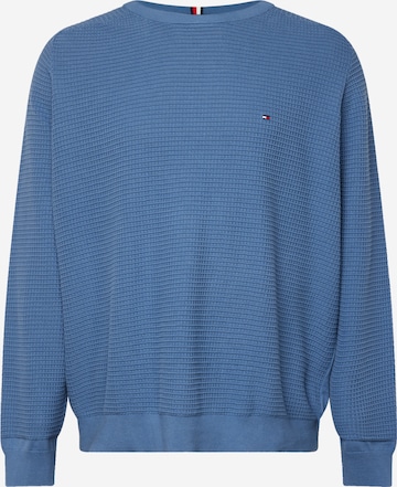 Tommy Hilfiger Big & Tall Sweter w kolorze niebieski: przód
