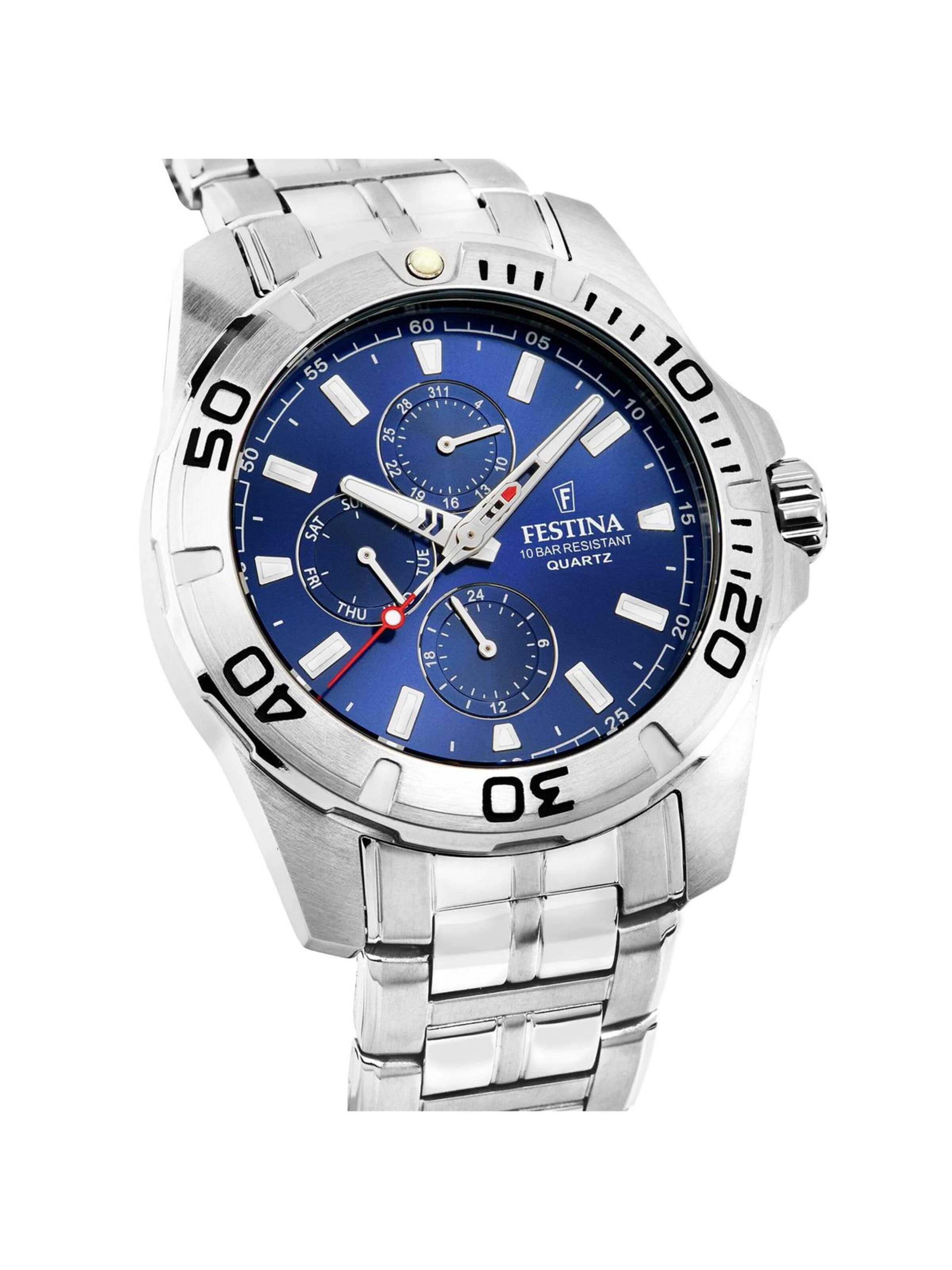 Montre à affichage analogique FESTINA en bleu