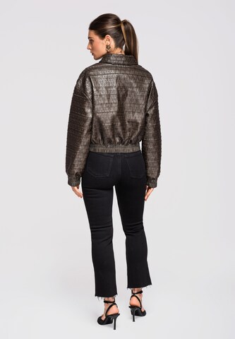 Ombre Tussenjas in Bruin