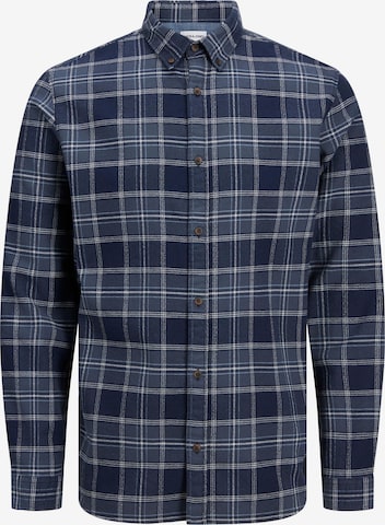 JACK & JONES Regular Fit Skjorte 'Barret' i blå: forside