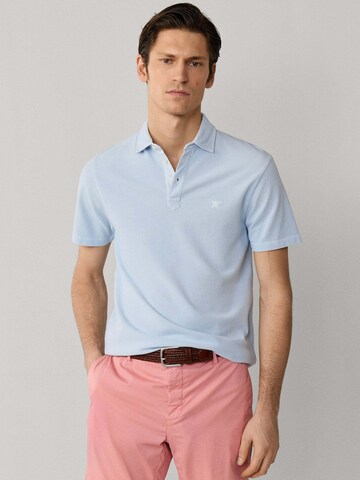 Maglietta 'GMD PIQUE SS' di Hackett London in blu: frontale