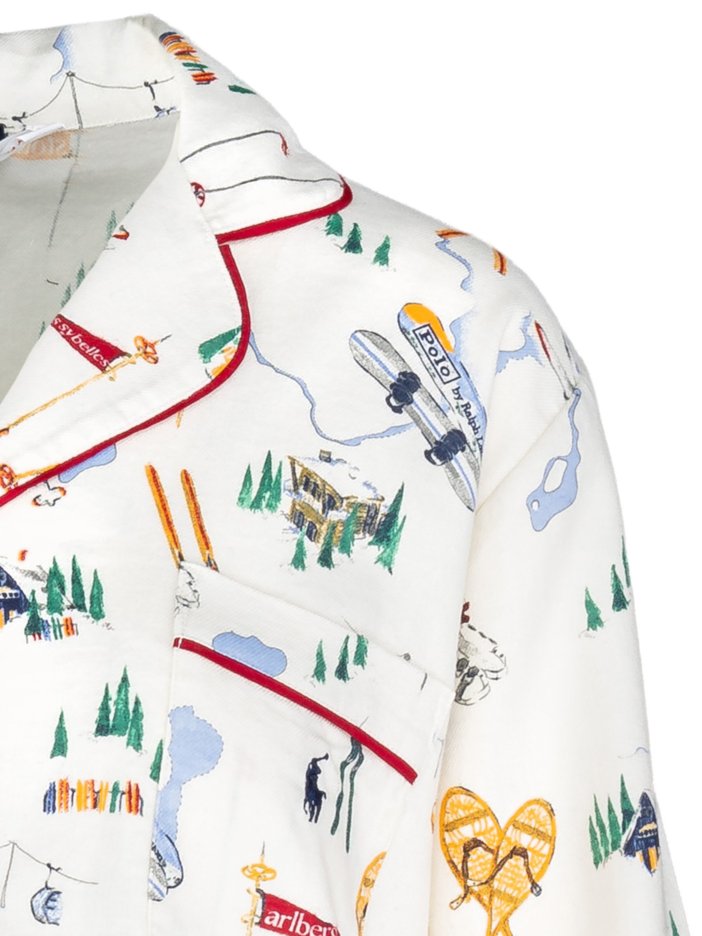 Pyjama ' Cozy Flannel ' Polo Ralph Lauren en beige