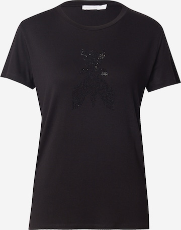 PATRIZIA PEPE T-Shirt in Schwarz: Vorderseite