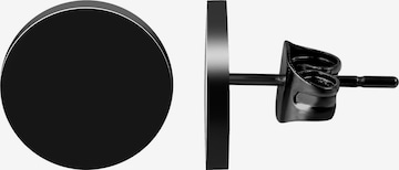 Akzent Earrings 'Saima, wasserfest' in Black: front