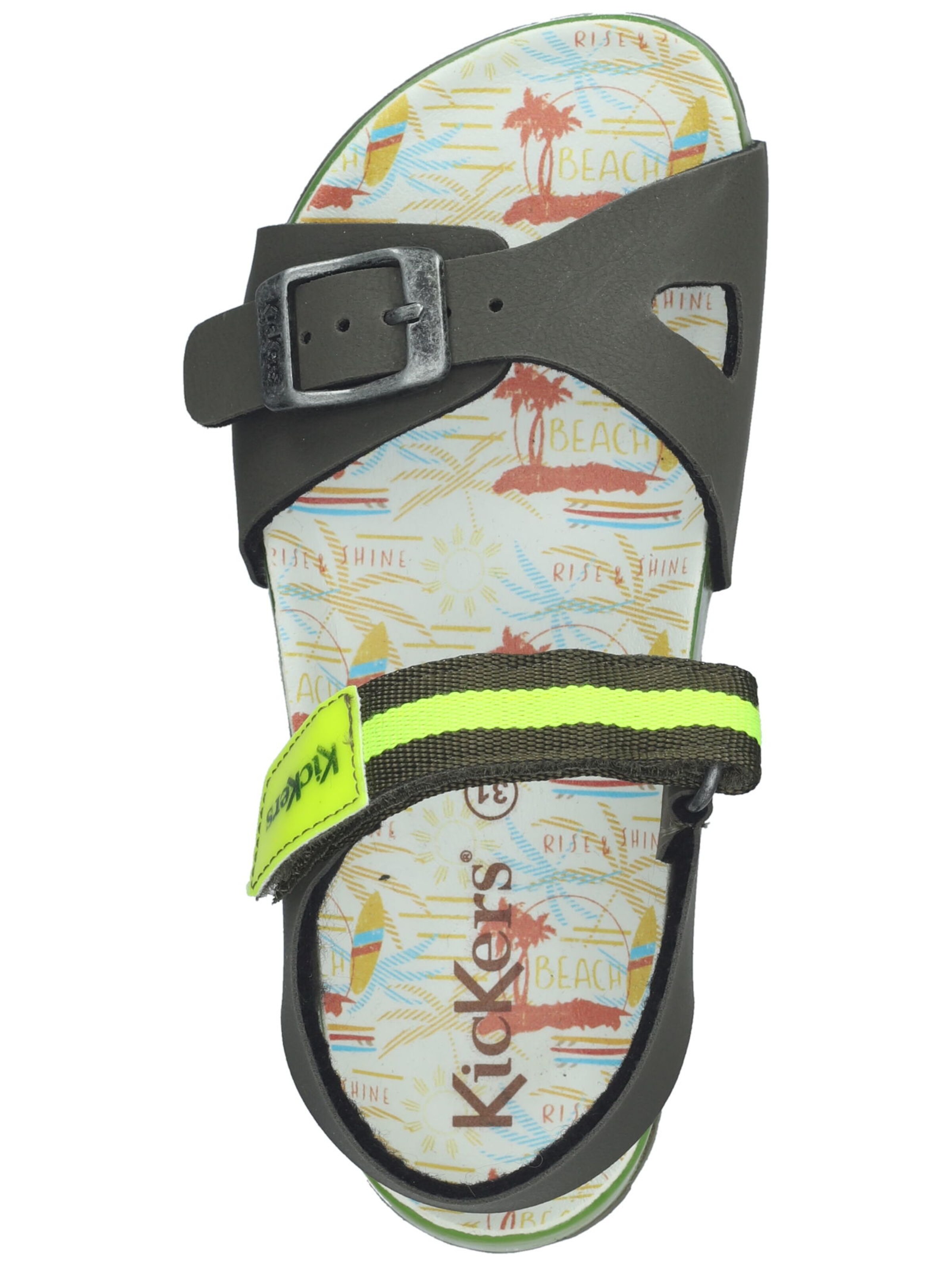 Kickers Sandale in Grün