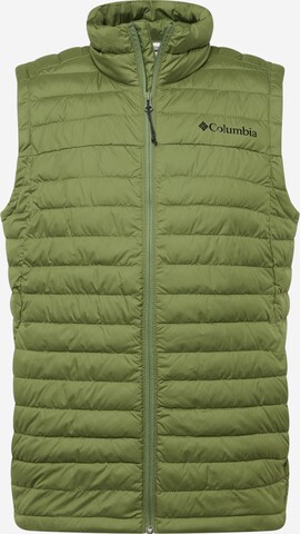 COLUMBIA Sports Vest 'Silver Falls' in Green: front