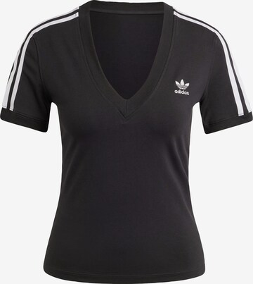 ADIDAS ORIGINALS Shirt in Black: front