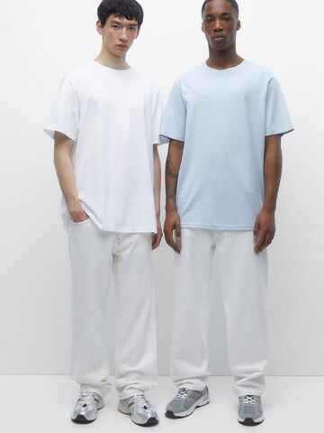 Pull&Bear T-Shirt in Blau: Vorderseite