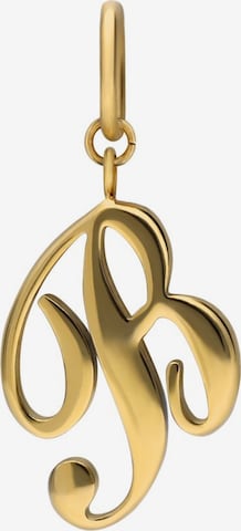 Lucardi Pendant in Gold: front