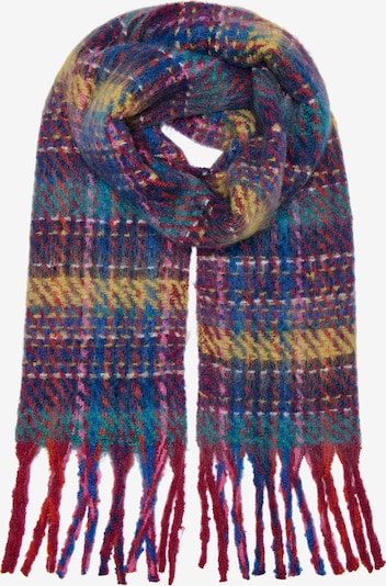 ONLY Šal 'ONLADRIANE' u plava / žuta / tamno crvena, Pregled proizvoda