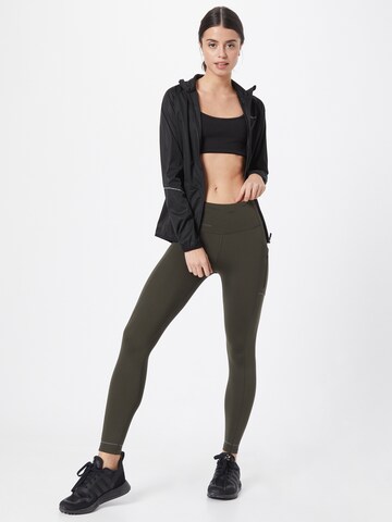 ENDURANCE Skinny Workout Pants 'Thadea' in Green